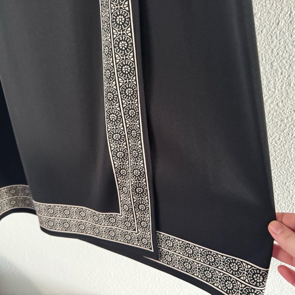 Petite Sophisticate Chic Maxi Skirt Elegant Retro Wrap Slit Medium - Picture 3 of 13